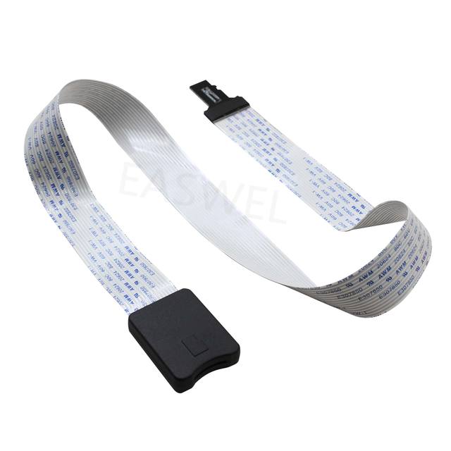 New Flex Extender Cable TF to SD TF Zip Extension Cable Memory Card Extender Cord TF to SD Cable
