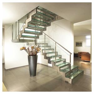 Barandilla Recta para <span class=keywords><strong>Escaleras</strong></span> Prima Durable <span class=keywords><strong>con</strong></span> Luz <span class=keywords><strong>LED</strong></span> Integrada, Pasillo Iluminado <span class=keywords><strong>con</strong></span> Garantía de 5 Años para <span class=keywords><strong>Escaleras</strong></span> de Apartamentos - Product Image 1