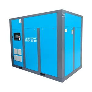 Heavy Duty Screw Type Air Compressor 7/8/10bar 110KW Slient Rotary Direct Driven Screw Air Compressor