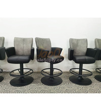 Chaise de casino de luxe K1047, repose-bras, tabouret de bar VIP, chaises de bar pivotantes et réglables en hauteur pour poker, roulette et jeux vidéo