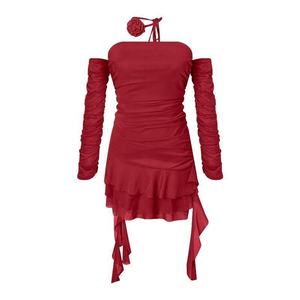 Vestido sin Tirantes Estilo Seductor Innocente - Vestido Ajustado de Moda, Vestido Mini Moderno y Elegante - Product Image 3