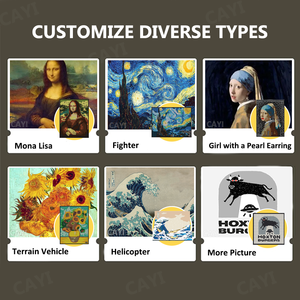 CAYI Pixel <span class=keywords><strong>Art</strong></span> foto personalizzata ritratto privato pittura a mosaico con Mini punti fai da te Puzzle mattoncini regali creativi - Product Image 3