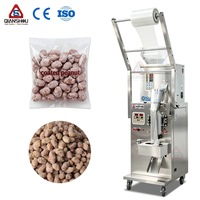 Machine d'emballage verticale automatique multifonctionnelle pour sachets de 30g et 50g de cacahuètes enrobées, avec scellage arrière