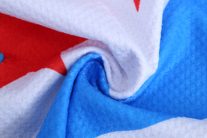 Gub — serviette <span class=keywords><strong>de</strong></span> <span class=keywords><strong>golf</strong></span> imprimée par sublimation, gaufre, <span class=keywords><strong>centre</strong></span> <span class=keywords><strong>de</strong></span> coupe, haute qualité - Product Image 6