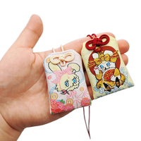 YYX gros personnalisé japonais amulette Omamori paix breloque sac Fortune sac Mini Sachet amulette sac