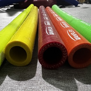 Braided Hump <strong>Silicone</strong> <strong>Hose</strong> <strong>Black</strong> Red Blue <strong>Silicone</strong> <strong>Hoses</strong> - Product Image 2