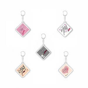 Llavero de acrílico con diseño de dibujos animados de Stray Kids, accesorio de recuerdo del grupo masculino, del mismo estilo. - Product Image 3