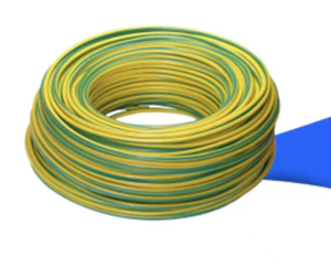 16mm2 Solid Copper PVC Unifilar <b>Electrical</b> <b>Wire</b> Green/Yellow Roll 100m Single Core 300V IP20 Power Cable for Building - Product Image 3