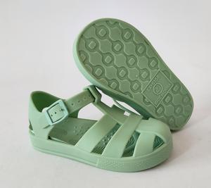 Sandalias de Gelatina para Bebés, Color Verde, Personalizadas, de Plástico, para Niños y Niñas - Product Image 2