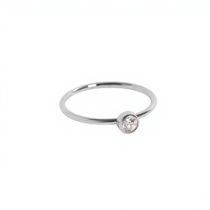 925 Sterling Silver Bezel Setting <b>Crystal</b> Gemstone <b>Ring</b> Trendy Christian Handmade Antique Fine Jewelry Certified - Product Image 1