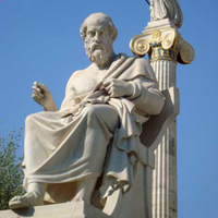 Grand penseur grec ancien sculpté à la main célèbre statue de Socrate en marbre sculpture en fibre de verre de célébrité