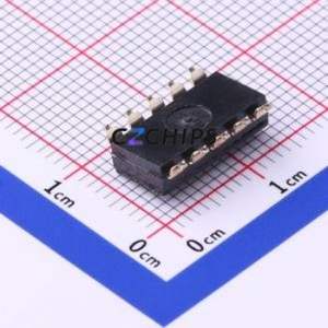 TO-05 DIP Switch SMD-10P,6.3x12.7mm Switch Flat Toggle, Raised Type 5 2.54mm Black - Product Image 2