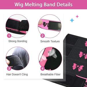 Parrucca regolabile con Logo personalizzato fascia di fusione - Product Image 4