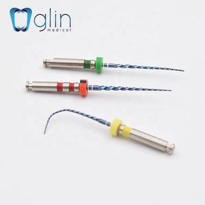 Attivazione del calore Glin Endo trapano dentale e accessori blu rotativo flessibile 04/06 conicità 21mm Niti file dalla fabbrica cinese - Product Image 1