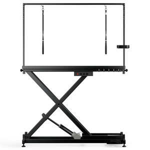 プロ仕様多機能電動昇降式折りたたみドッグショーペット用ステンレス製トリミング・乾燥・グルーミングテーブル - Product Image 3