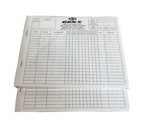Deli — carnet de notes d'inspection, rapport correctrices, duplicateur, taille à 2 plis, 210x295mm, A4