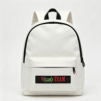 Porte-clés personnalisé avec logo brodé, patch 3D en PVC, breloques de sac en caoutchouc brodé, chaîne à billes métallique, accessoires de vêtement écologiques