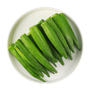 <span class=keywords><strong>Okra</strong></span> croustillante conservée à l'eau, emballée sous vide à basse température, biologique, VF, directement de l'usine, collations de légumes sains, vente en gros en vrac - Product Image 1