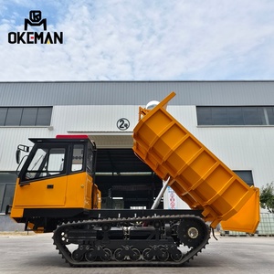 New 10 Ton Tracked Transport Vehicle Large Water <b>Conservancy</b> Project Special Crawler Dump Truck 8x4 Left Fast Gearbox 10 Ton Loa - Product Image 5