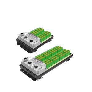 Produttore DI vendita diretta PLC Controller 64 DI/DO NPN IO-Link sensori Ethercat IP20 Multi-protocollo DI ingresso uscita interfaccia analogica - Product Image 5