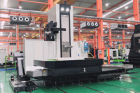 Centre d'usinage horizontal et de fraisage GUOSHENG DBM110, machines et outils CNC, centre d'usinage robuste pour le métal