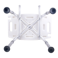 Chaise de douche en gros pour l'intérieur de la douche avec dossier amovible, tabouret de bain de sécurité pour seniors et personnes à mobilité réduite