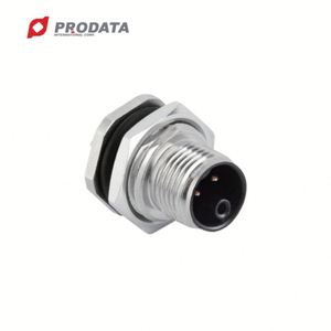 Panel Receptáculo IP67 4 Pin K Código M12 Cable de montaje trasero - Product Image 1