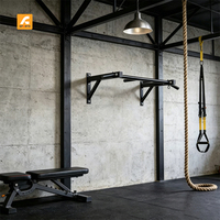 Barre horizontale multifonctionnelle pour tractions, barre parallèle simple, équipement de fitness avec trous pour fixation murale domestique