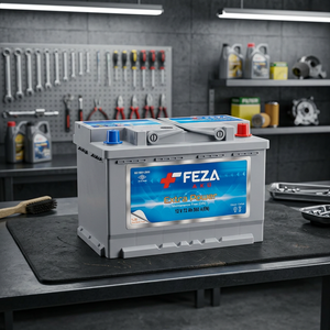 แบตเตอรี่รถยนต์ New Feza 12V 72Ah ไม่ต้องบำรุงรักษา อายุการใช้งานยาวนาน เทคโนโลยีแคลเซียม ผู้ผลิต OEM กำลังไฟแรง รับประกัน 2 ปี - Product Image 2
