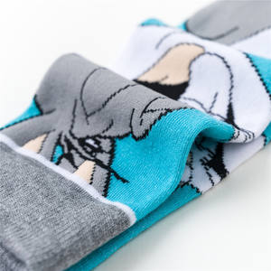 2025 gros lapin haute qualité drôle nouveauté Anime équipage hommes femmes Animal Sublimation Cool dessin animé Tube Comics <span class=keywords><strong>chaussettes</strong></span> - Product Image 5