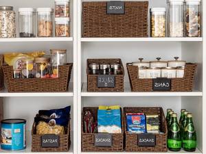 Круглая корзина из ротанга ручной работы для хранения хлеба, плетеная корзина из морской травы для фруктов, тонкая корзина-органайзер, большая корзина в форме сердца - Product Image 6