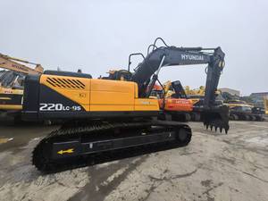 Excavadora de cadenas Hyundai 220LC-9S usada de alta calidad, mejor precio, 220-LC-9S, en buen estado para construcción - Product Image 3