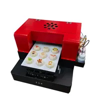 A4 Voedsel Printer Maan Cake Wafers Chocolade Drukmachine Voor Cake Met Eetbare Inkt Gratis