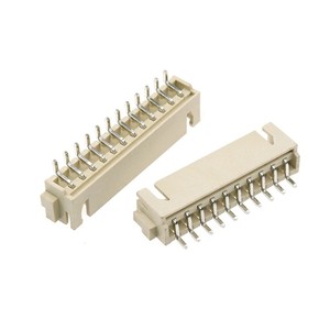 Connecteur de montage en surface horizontale XH2.54, 2,54 mm, 2 à 12 broches, prise mâle, plastique beige, montage sur plaque de soudage - Product Image 2