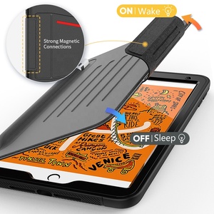 Housse de béquille antichoc en cuir PU magnétique à rabat pour <span class=keywords><strong>Apple</strong></span> <span class=keywords><strong>Ipad</strong></span> <span class=keywords><strong>Mini</strong></span> 4 <span class=keywords><strong>5</strong></span> Smart Case - Product Image 3