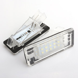 Para Dacia Duster 2010 LED luz de matrícula impermeable alto brillo 12V Actualización de coche lámpara de matrícula de repuesto - Product Image 3
