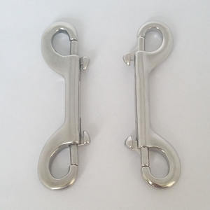 อุปกรณ์ดำน้ำ ตะขอเกี่ยวแบบสองหัว 304SS คุณภาพเกรดสำหรับงานทางทะเล สำหรับ BCD ดำน้ำ - Product Image 4