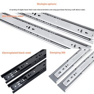 Tùy chỉnh thiết kế bóng mang Ngăn kéo trượt mở rộng đầy đủ Kính thiên văn trượt cho cửa sổ tủ - Product Image 2