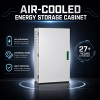Armoire de distribution extérieure en aluminium découpé au laser sur mesure, refroidie par air, IP55, pour stockage d'énergie de batterie, avec revêtement en poudre