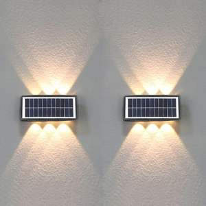 Patio de Patio, LED inalámbrico para exteriores, camino montado en seguridad, luces solares impermeables para exteriores/luz de pared Solar/luces solares para jardín - Product Image 1