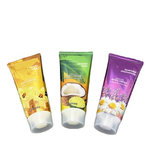 1 198g 7oz-crème à la noix de coco, vente en gros, cire de sucre à la vanille, Lotion corporelle ultra-riche et douce, avec emballage tubulaire - Product Image 4