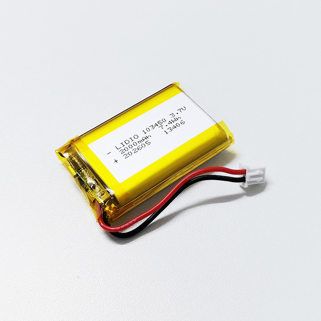 Rechargeable Hot Selling Batterie LiPo 3.7V 2000mAh Li-Po Rechargeable Battery Lithium Ion Battery 3.7V 2000mAh with 7.4Wh