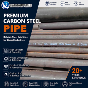 ท่อเหล็กคาร์บอน API 5L Gr.B A53 Gr.B รีดเย็นขนาด 48.3 มม. Sch20 ผ่านกระบวนการอบอ่อน พร้อมโครงสร้างที่ทนทาน - Product Image 1