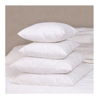 Oreiller d'allaitement de bébé, 100% en duvet et d'oie, doux et confortable, blanc, pour nouveau-né