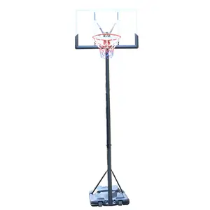 FOOCAT便携式可调高度篮球系统成人大型底座防碎背板支架