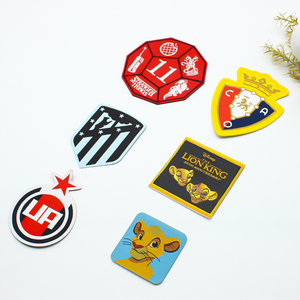 Mẫu Đầy Màu Sắc Thêu Dệt Sắt Trên Bản Vá Biểu Tượng Tùy Chỉnh Phù Hiệu Phản Quang Bóng Đá Trái Tim Hoa Hình Dạng Cho Mũ Và Quần Áo - Product Image 5