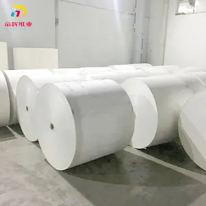 Cangkir Kertas Kualitas Tinggi Bahan Baku Dilapisi Pe Cangkir Kertas Stok Papan Bawah Gulungan untuk Cangkir Kertas
