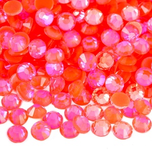 Cristales de Cristal de Imitación de Diamante OLeeya SS6-SS30 Luminosos, 1440 Piezas, Brillan en la Oscuridad, Base Plana, Sin Fijación en Caliente, para Decoración de Uñas - Product Image 2
