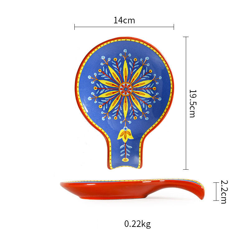 จานรูปช้อนขนาด5.5นิ้ว
