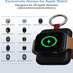 Cargador Portátil de 1800 mAh, Cargador Inalámbrico Tipo Llavero, Banco de Energía para iPhone, Paquete de Batería de Viaje, Cargador Magnético para iWatch - Product Image 4